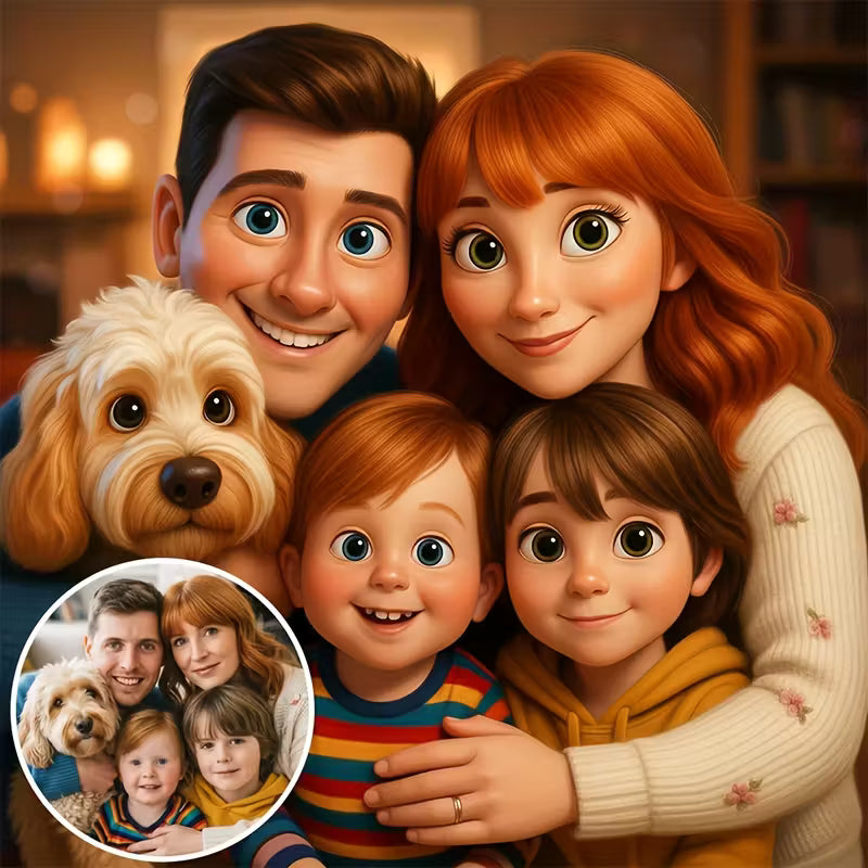 Custom Cartoon Canvas